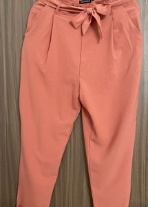 Pinkish Peach Trousers