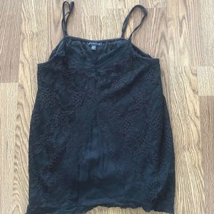 Black Lace Cami Top