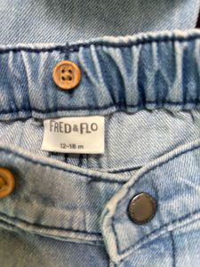 Baby boy /girl Light Wash Denim Jeanswith blet