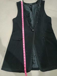 Western Off Shoulder Jacket Long Length
