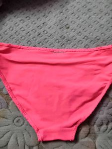 Hot Pink Crochet Tassel Bikini Bottom