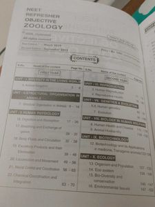 NEET Refresher Objective Zoology Book