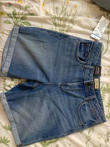 Stylish Blue Denim Shorts