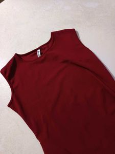 Sleeveless Red dress