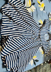 Striped Flare Dress