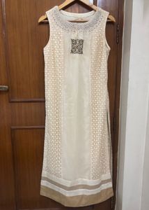 Heavy Embroidered Zari Work Kurta