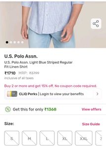US Polo Assn. Men's Striped Shirt