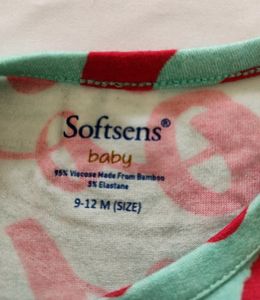 Softsen Blue Printed Frock ( Girls) | Chest 22| Length 16
