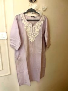 Elegant Lavender Kurta