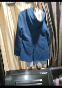 Blue Hooded Jacket dress and new facewash