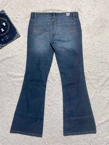 Women's Blue Flare Jeans