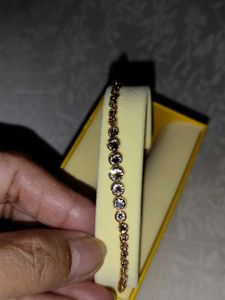SWAROVSKI SILK/ROS BRACELET