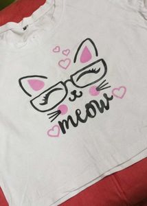 Cute Cat Graphic Tee