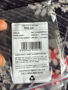 SHEIN Earrings