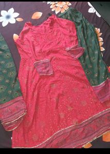 Beautiful Red Kurta