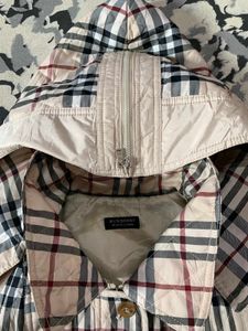 Burberry Plaid Quilted Coat