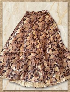 Black Skirt Top with Dupatta