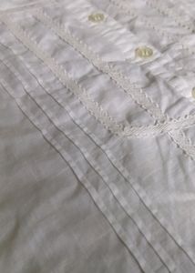 White Korean Tops