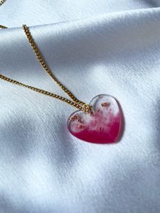 Resin Necklace Handmade