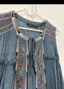 Boho Blue shrug
