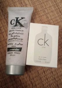 CK one Facial Scrub &amp; Eau de Toilette