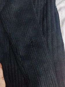 Embellished Black Blouse
