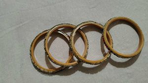 Set of 4 Bejeweled Bangles