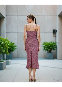 Sale!!Shein Stylish Leopard Print Slip Dress