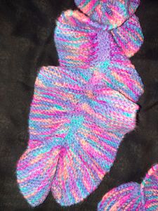 KNITTED WINTER SCARF