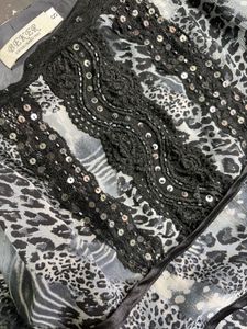 Chic Leopard Print Midi Dress