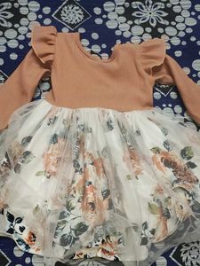 Floral Tulle Dress