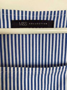Marks &amp; Spencer Blue Striped Dress