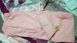 Womens Pink Kurta Sets With Dupatta.