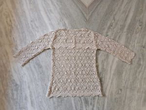 Crochet Lace Tunic Top