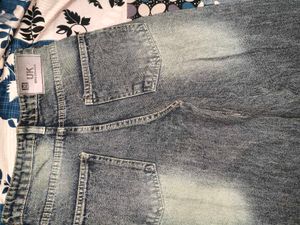 Stylish Washed Denim Jeans