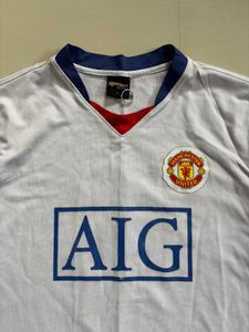 Manchester United AIG full sleeved white jersey