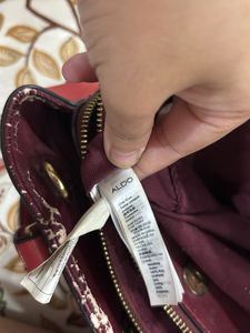 Red Aldo Handbag