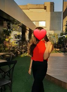 Chic Red Halter Neck Top