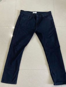 Men's Dark Wash Straight Fit Jeans