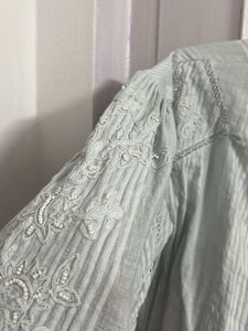 Zara Wrap Around Belt Top