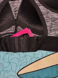 Gray Sports Bra