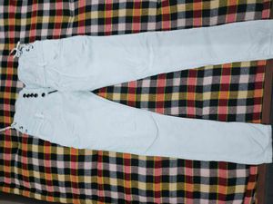 Light Wash High-Waisted Skinny Jeans