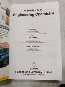 Textbook of Engineering Chemistry