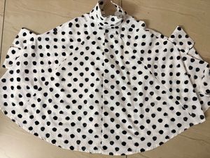 Chic Polka Dot Blouse - Versatile Style