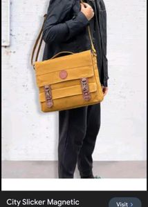 Branded Laptop Bag With Tag
