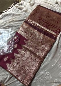 Designer Banarasi saree with blouse (Women’s)