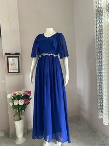 Royal Blue Embellished Gown