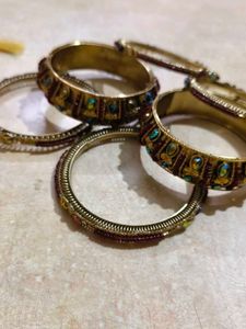 Exquisite Embellished Bangles