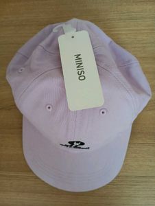 NEW MINISO LAVENDER CAP