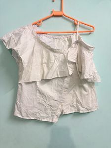 Stylish Off-Shoulder Ruffle Top